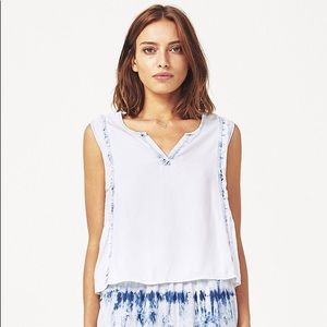 DL1961 | Mulberry Street Irregular Bleach Top Sz L